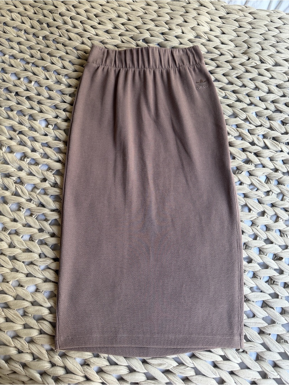Adidas Originals Ribbed Midi Skirt